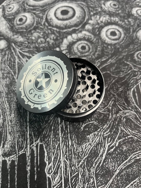 Soilent Green- 2.5" Black Metal Grinder