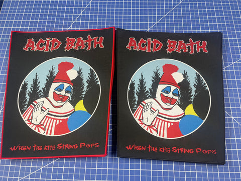 Acid Bath Back Patch WTKSP