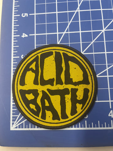 Acid Bath logo patch