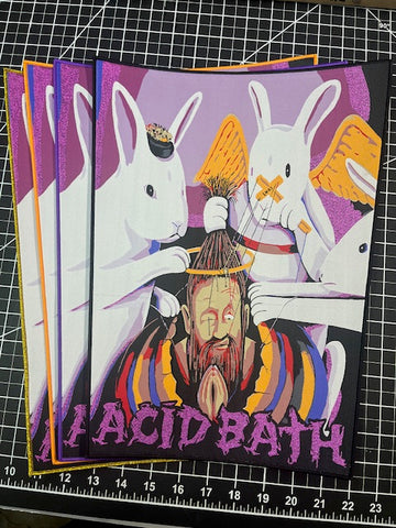 ACID BATH PTT BACK PATCH- KS logo