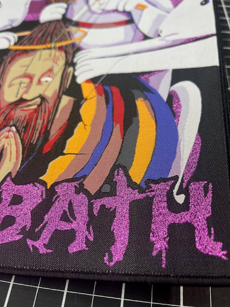 ACID BATH PTT BACK PATCH- KS logo