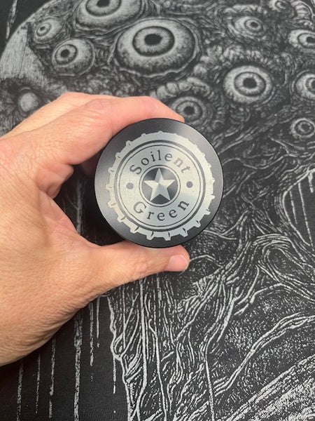 Soilent Green- 2.5" Black Metal Grinder