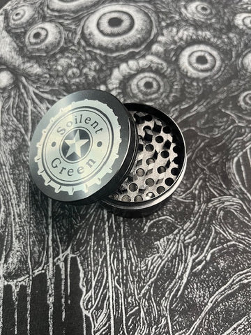 Soilent Green- 2.5" Black Metal Grinder