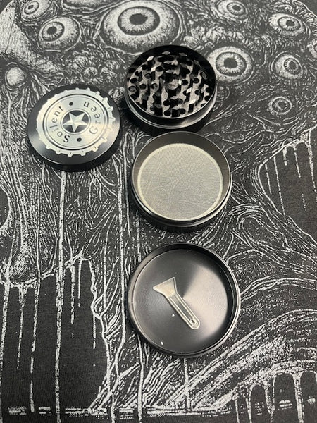 Soilent Green- 2.5" Black Metal Grinder