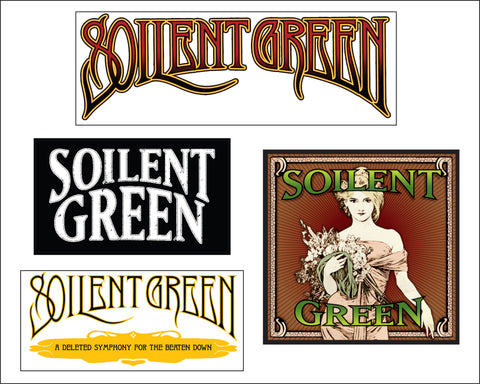 SOILENT GREEN STICKER PACK