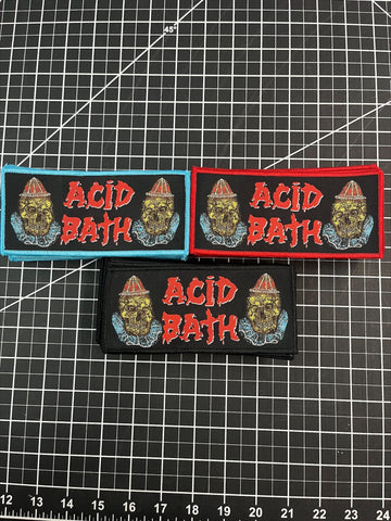 Acid Bath Clown Skull patch